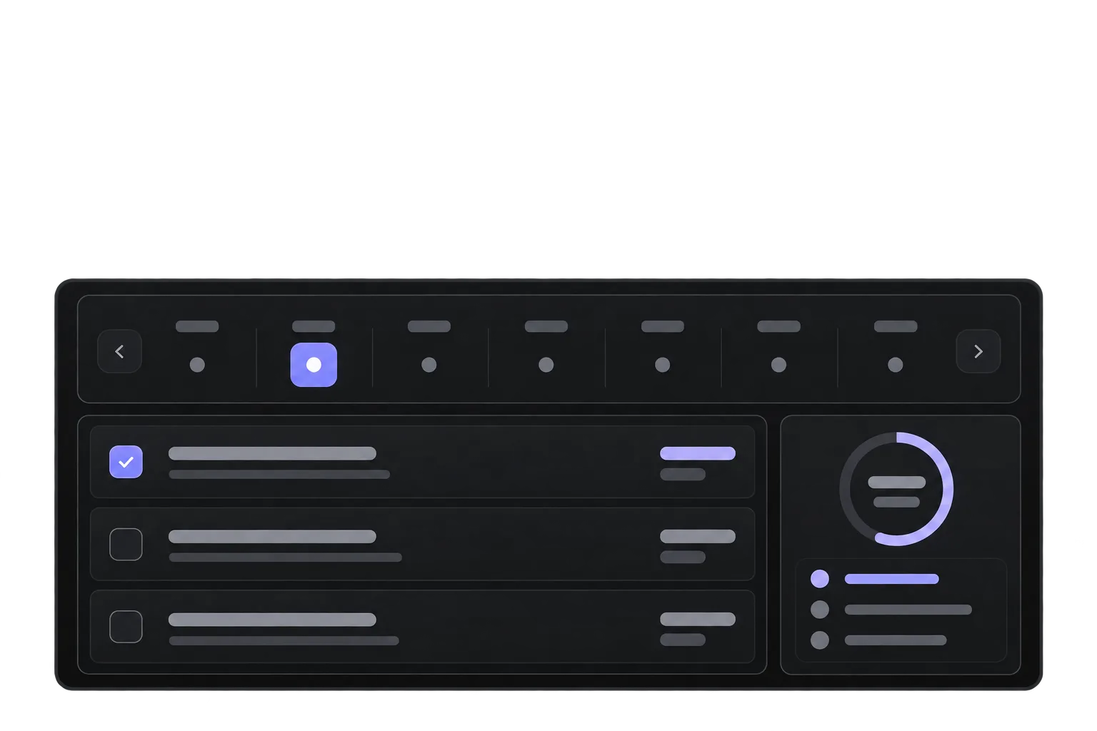 Original Turn Spark daily brief interface